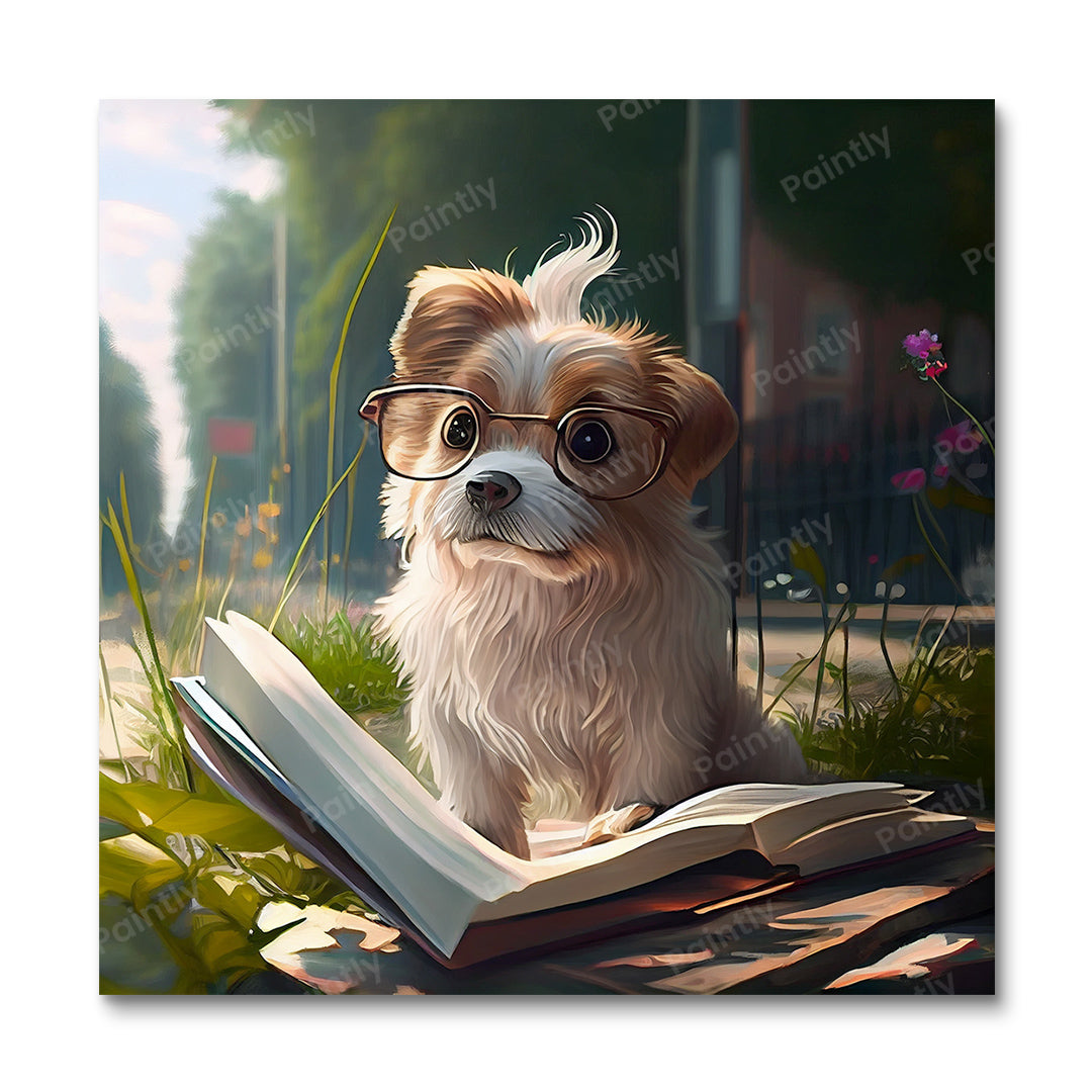 Smart Doggos VI von Wyatt Reed (Wandkunst)