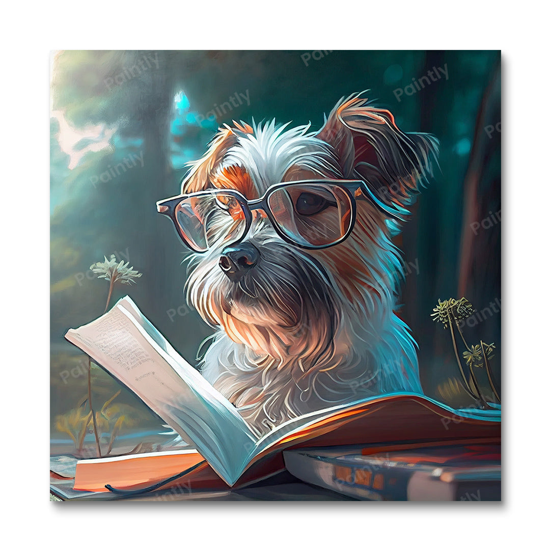 Smart Doggos VIII by Wyatt Reed (Diamond Painting)