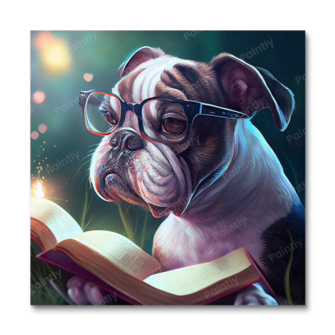 Smart Doggos I af Wyatt Reed (Wall Art)