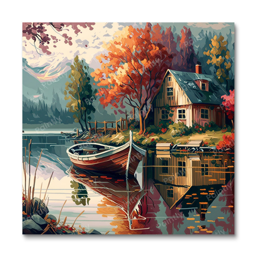 Mystic Lagoon (Diamond Painting)