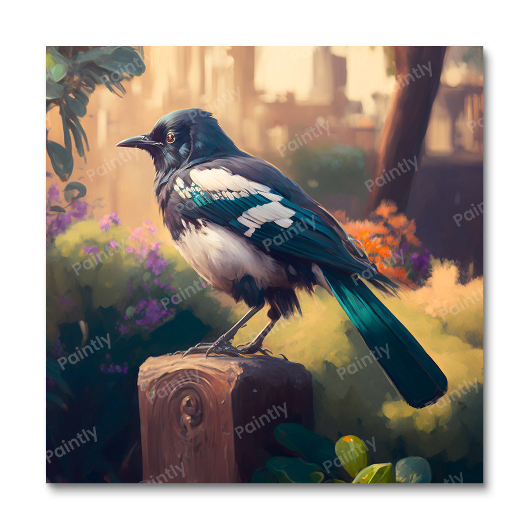 Mystic Messenger Magpie (Diamond Painting)