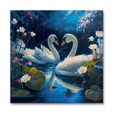 Swans in Love I (Paint by Numbers)