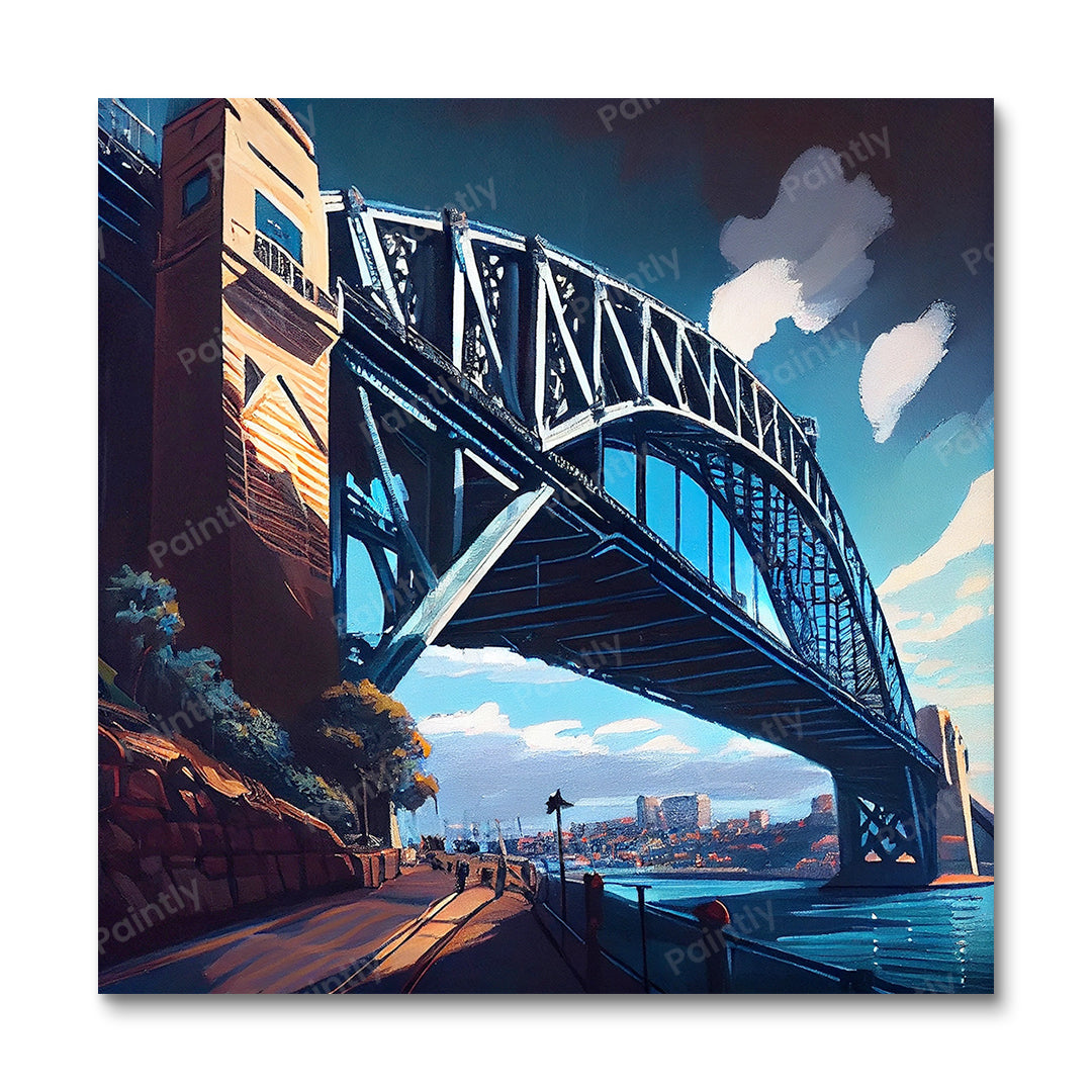 Sydney Bridge II (Paint by Numbers)