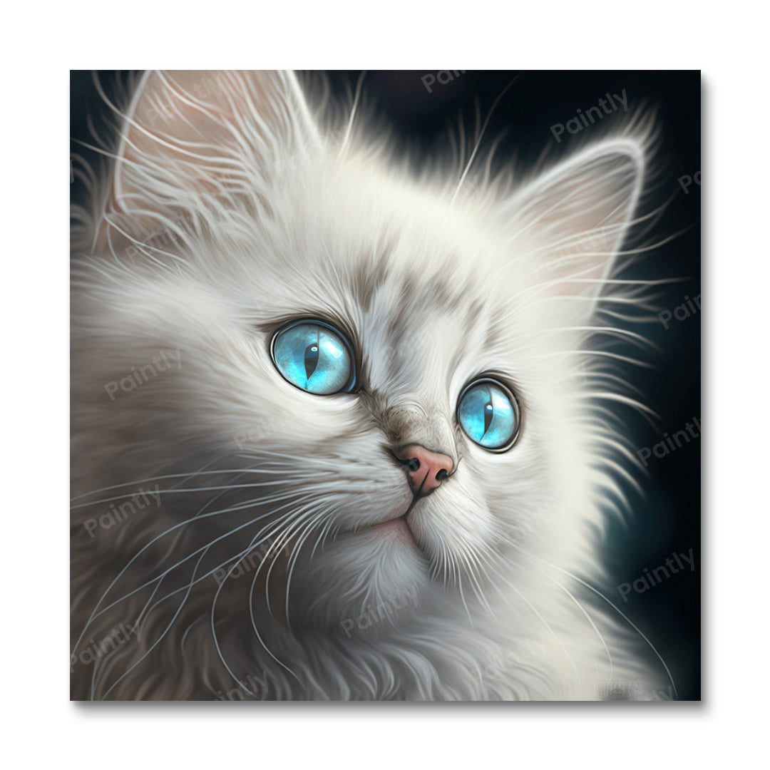 Celestial Kitten (Paint by Numbers)