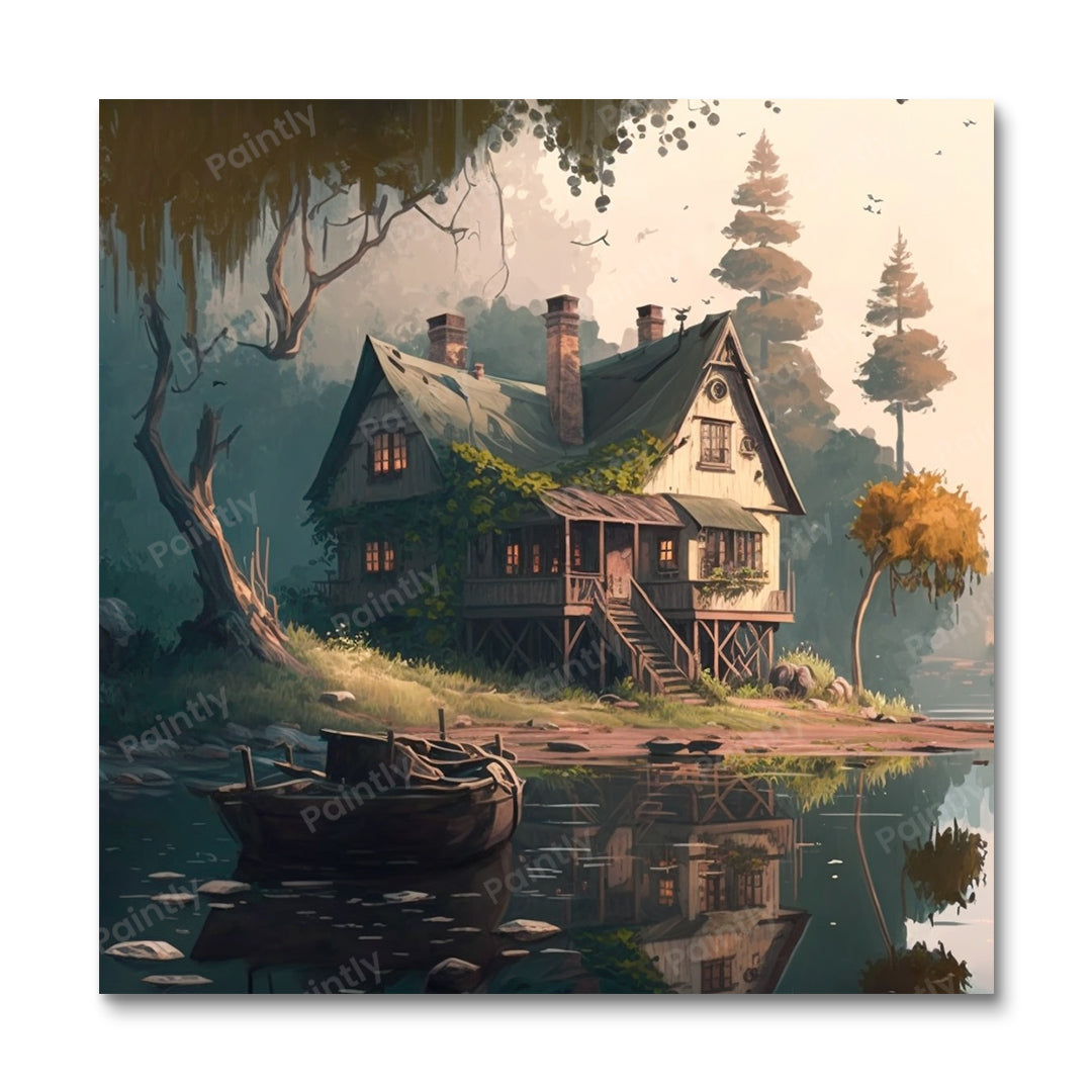 The Trout Stream Retreat (Wall Art)