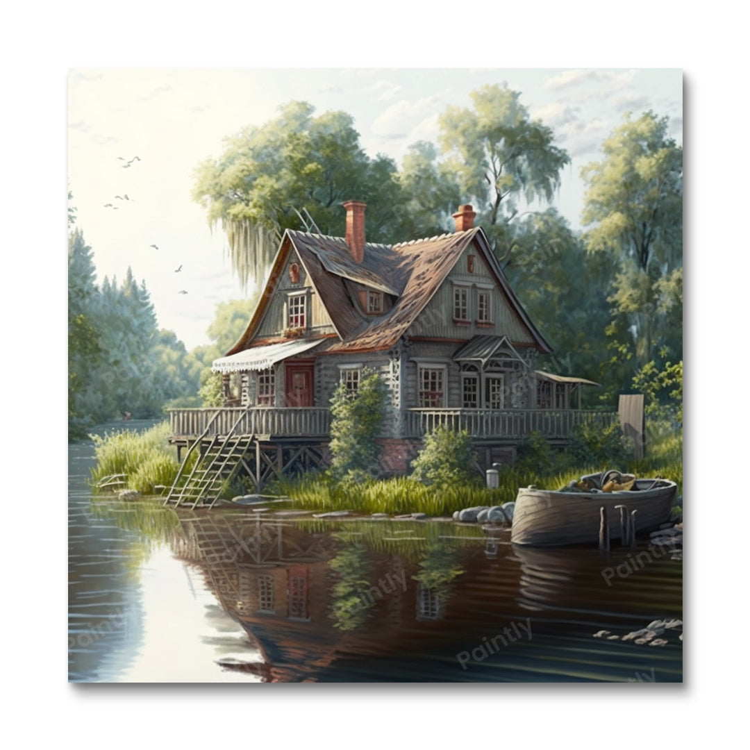 The Creekside Escape (Diamond Painting)