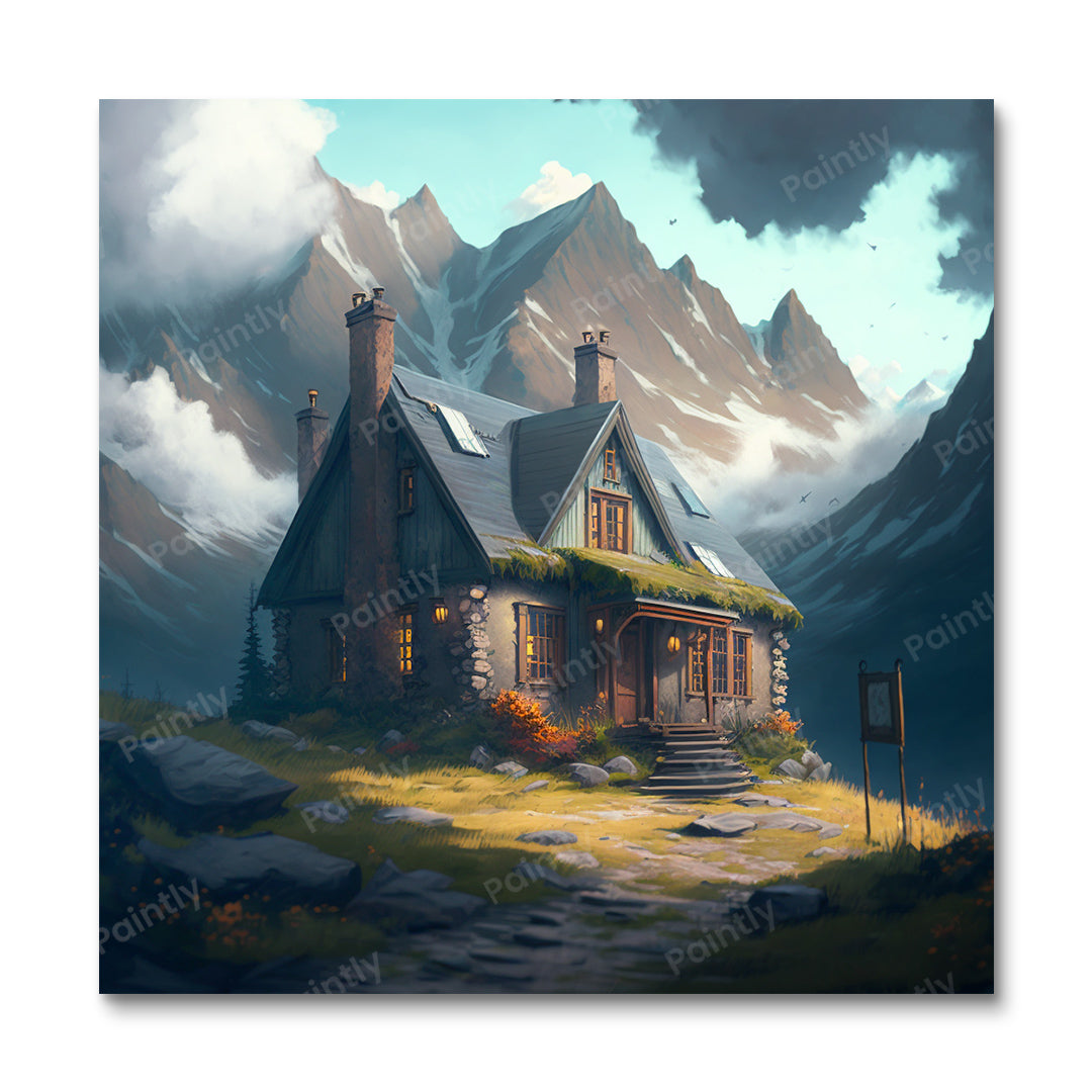 The Summit Cottage (vægkunst)
