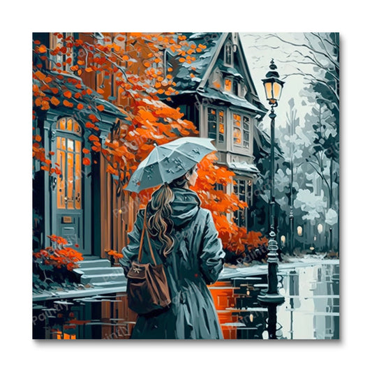 A Rainy Day (Diamond Painting)