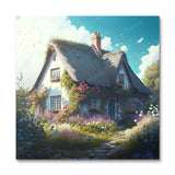 The Flowerpot Cottage (maling efter tal)