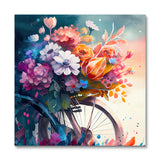 Floral Bicycle (Paint by Numbers)