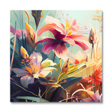 Vibrant Flowers I (Wall Art)