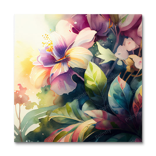 Vibrant Flowers III (Paint by Numbers)