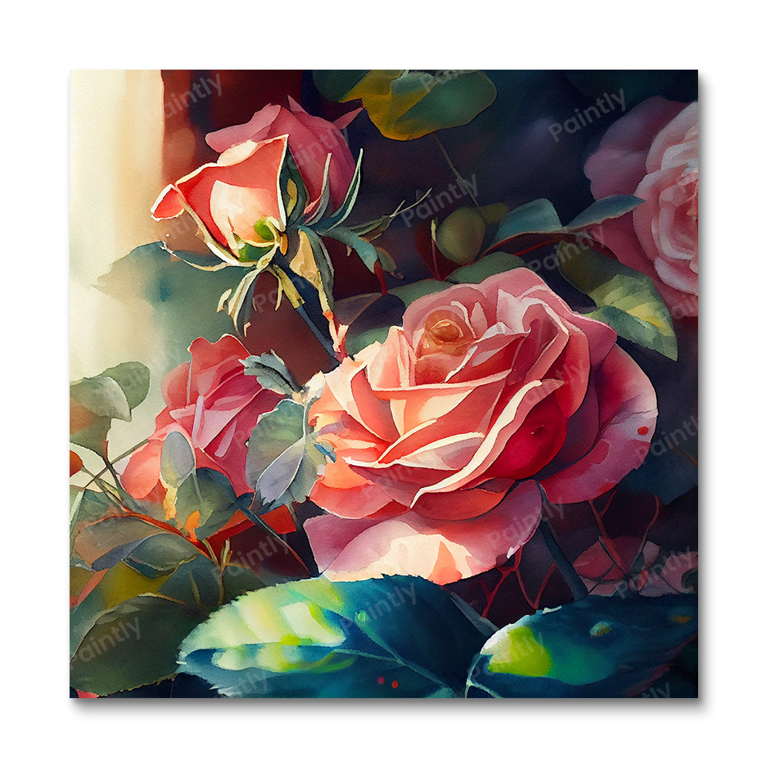 Rose Paradise II (Paint by Numbers)
