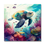 Sea Turtle Stroll II (Paint by Numbers)