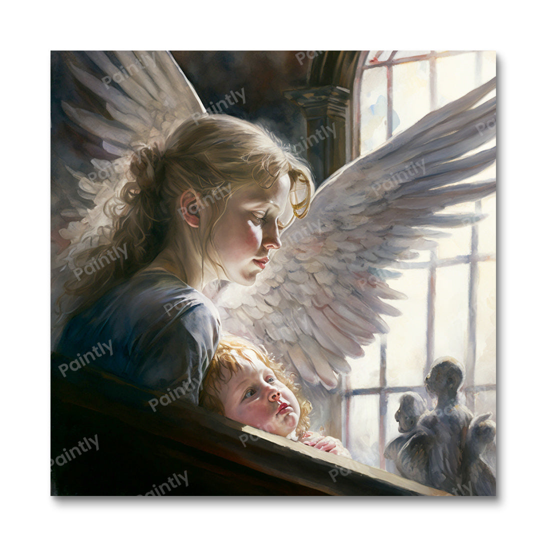 Angel Protection (Diamond Painting)