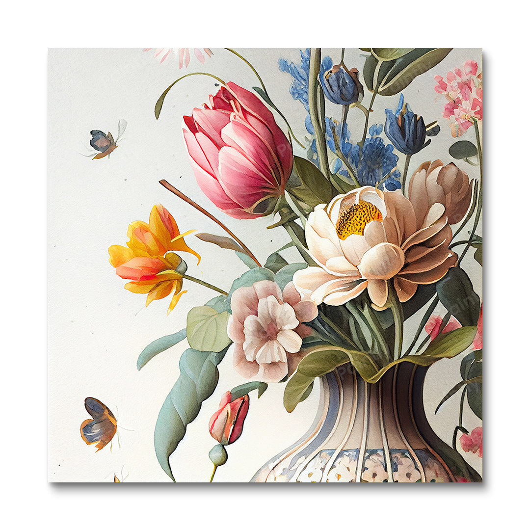 Multiple Flowers XXI (Diamond Painting)