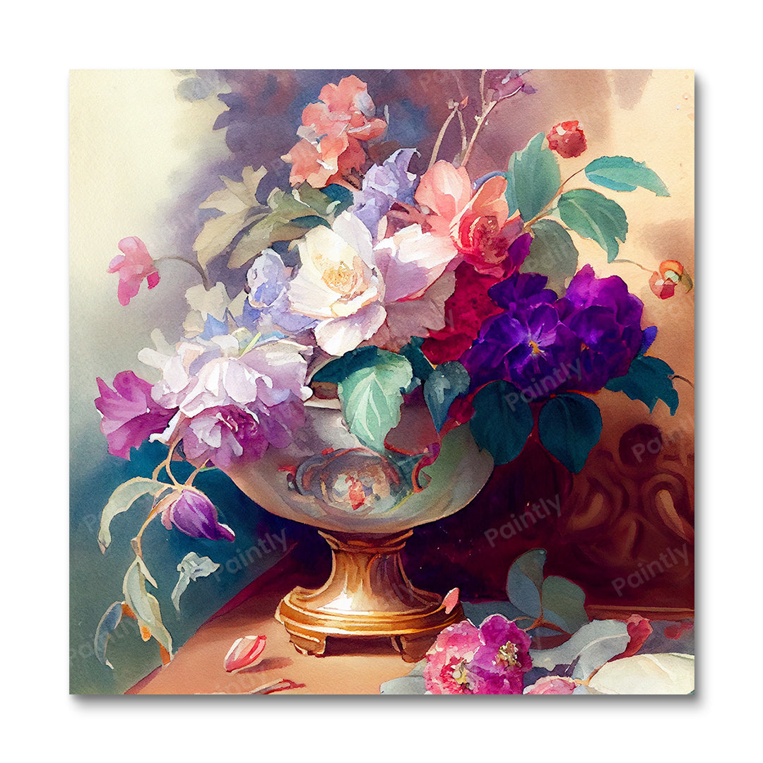 Multiple Flowers XVII (Diamond Painting)