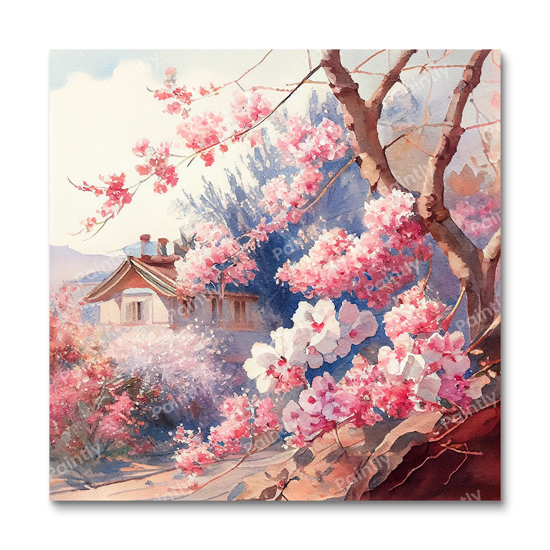 Cherry Blossom Tree (Diamond Painting)