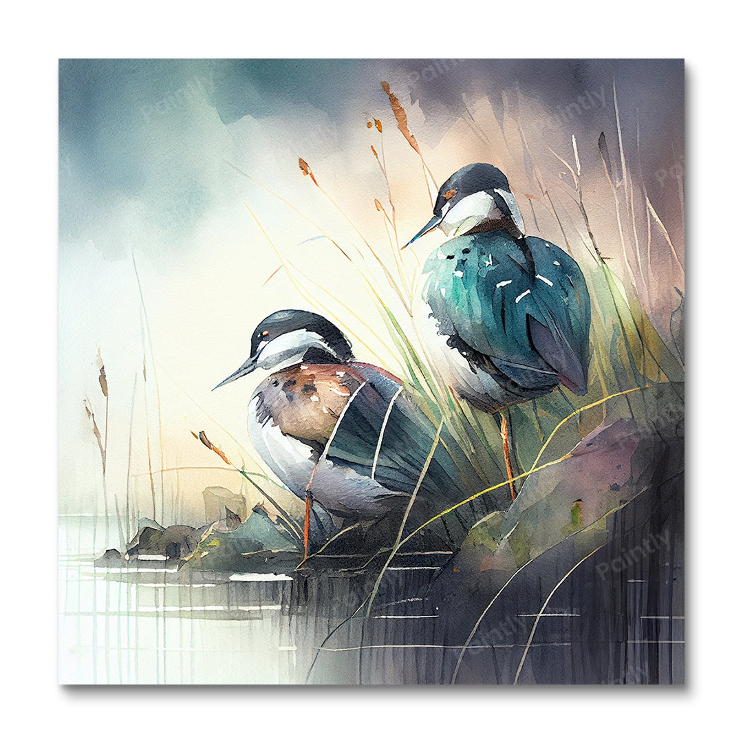 Birds by the River I (Wall Art)