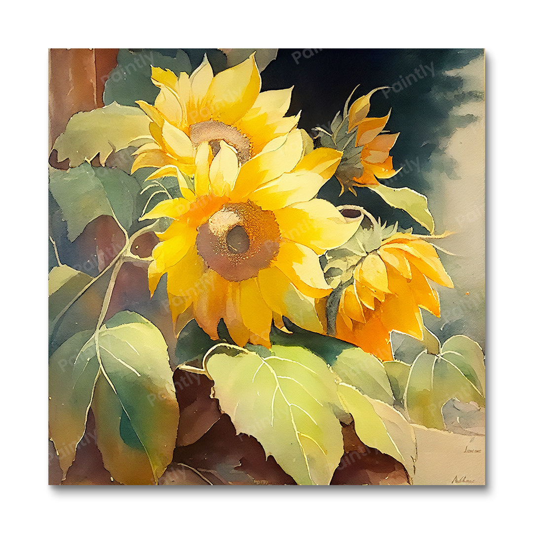 Sunflowers I (Diamond Painting)