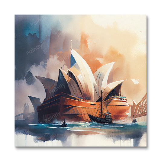 Opera House V (Diamond Painting)