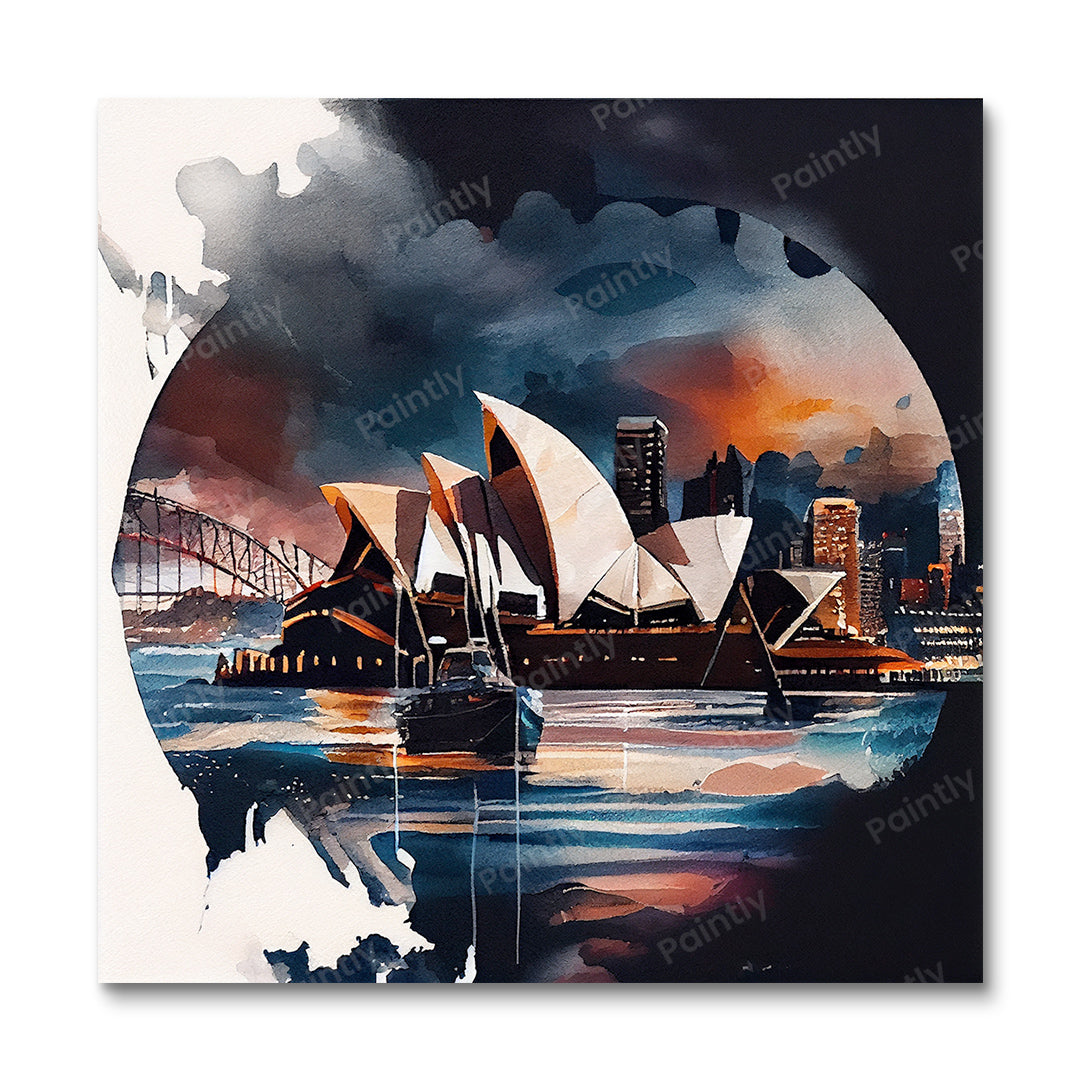 Opera House VII (Wall Art)