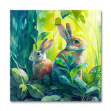 Rabbits in the Meadows (Wall Art)