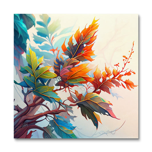 Leaf Aesthetic IV (Diamond Painting)