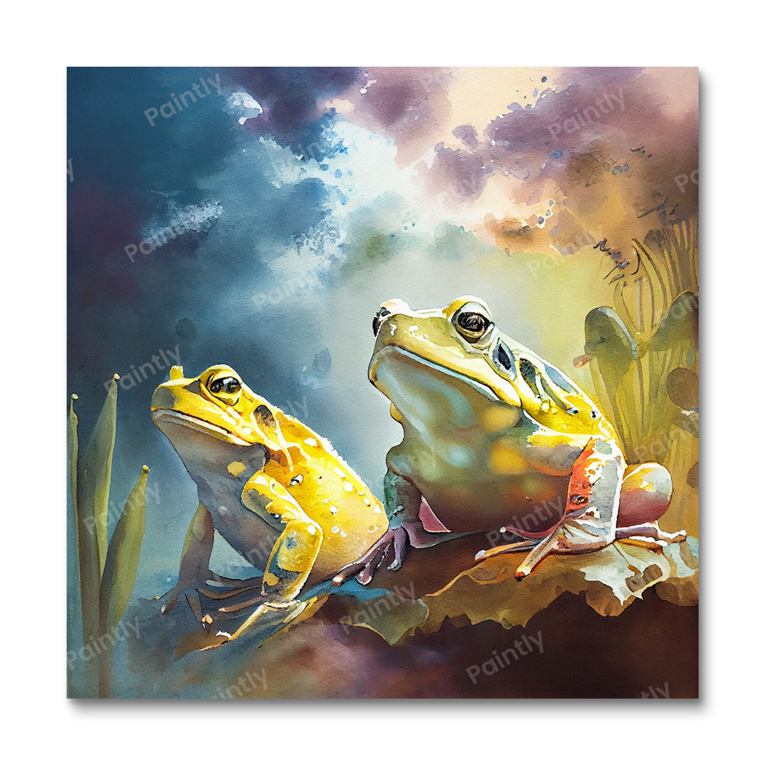 Frogs II (Paint by Numbers)