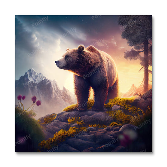 Bear Necessities I (Paint by Numbers)