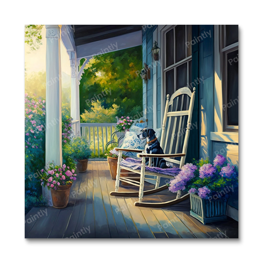 Porch Series VIII (Paint by Numbers)