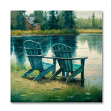 Chairs by the Lake VI (Paint by Numbers)