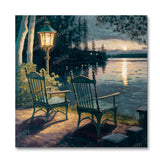 Chairs by the Lake VII (Wall Art)