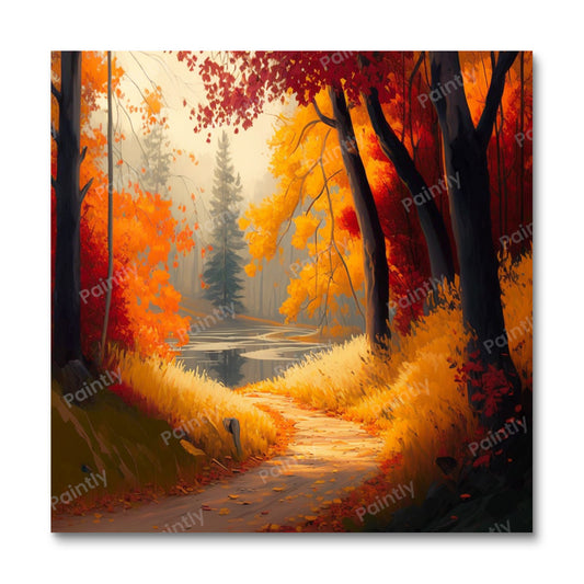 Stunning Fall (Paint by Numbers)