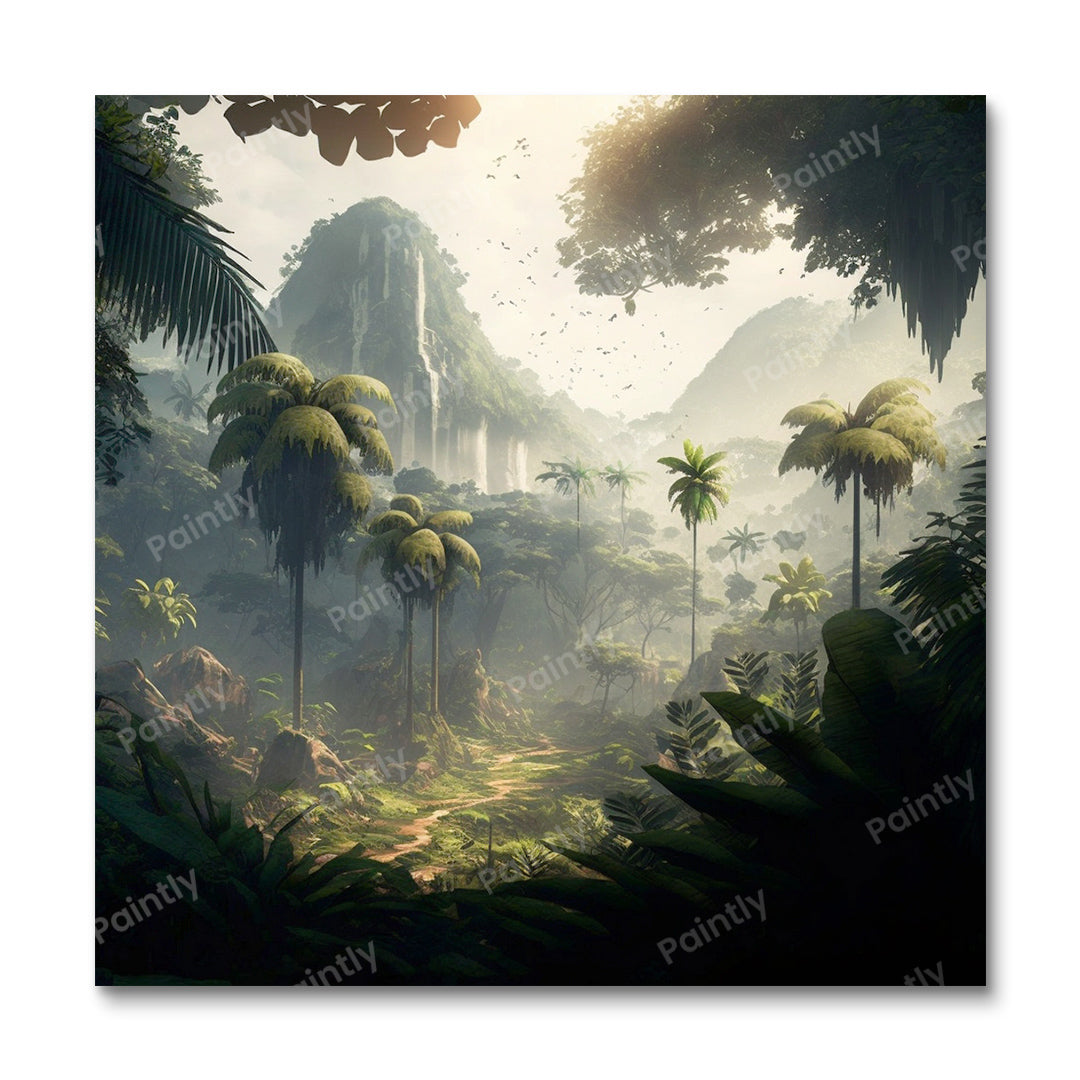 Expansive Jungle III (Diamond Painting)