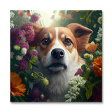 Floral Dog II by Kian (Paint by Numbers)