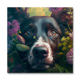 Floral Dog I by Kian (Paint by Numbers)