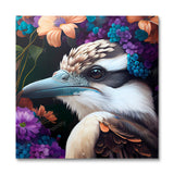 Floraler Kookaburra I von Kian (Wandkunst)