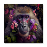 Floral Baboon II af Kian (Paint by Numbers)