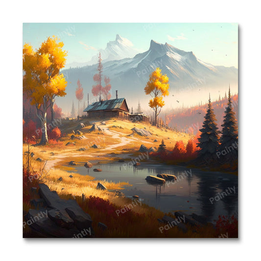 Glamorous Fall (Diamond Painting)