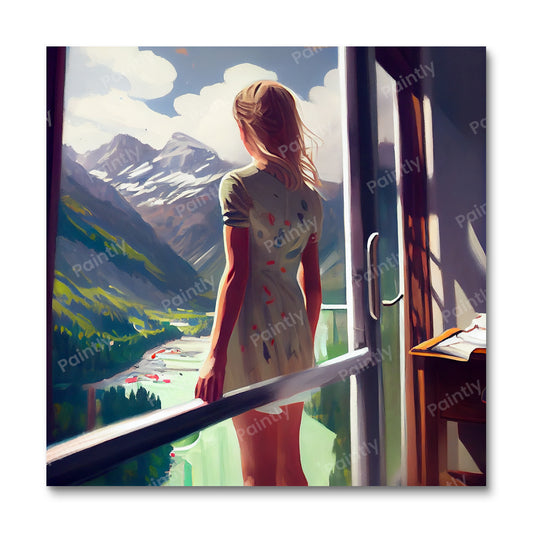 Alps Views II (Paint by Numbers)