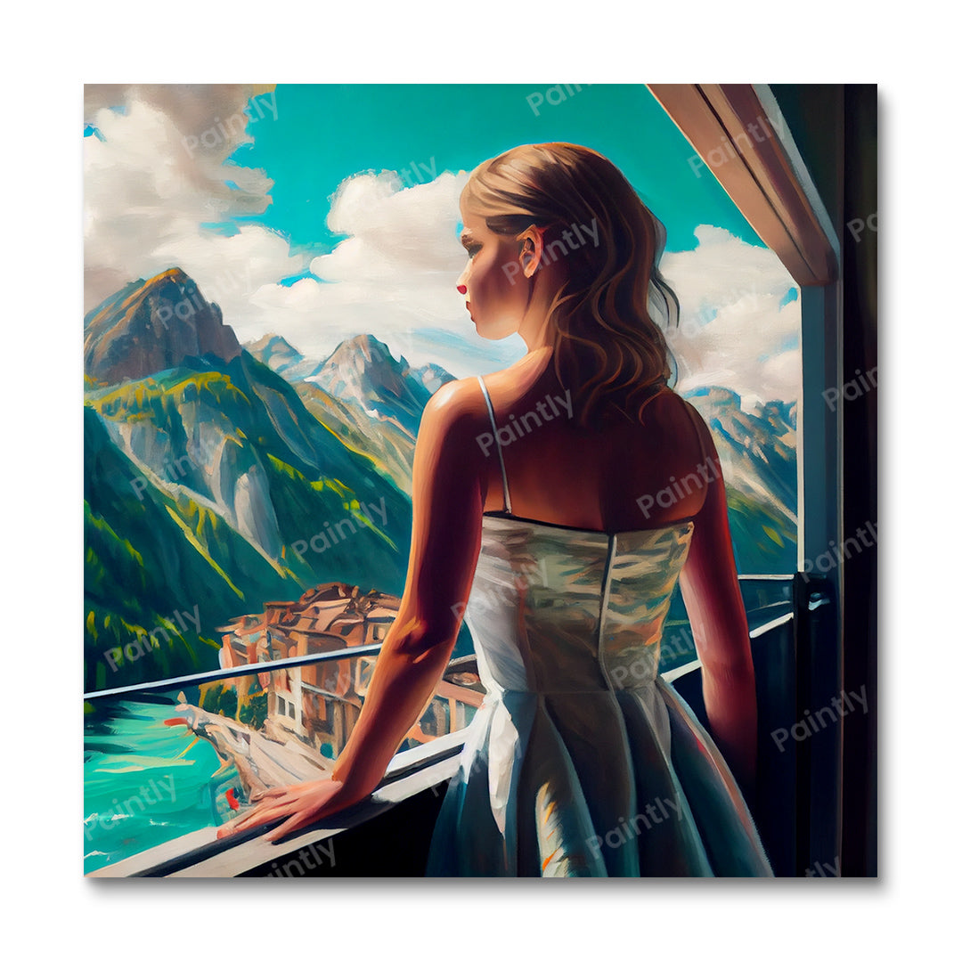 Alps Views I (Paint by Numbers)