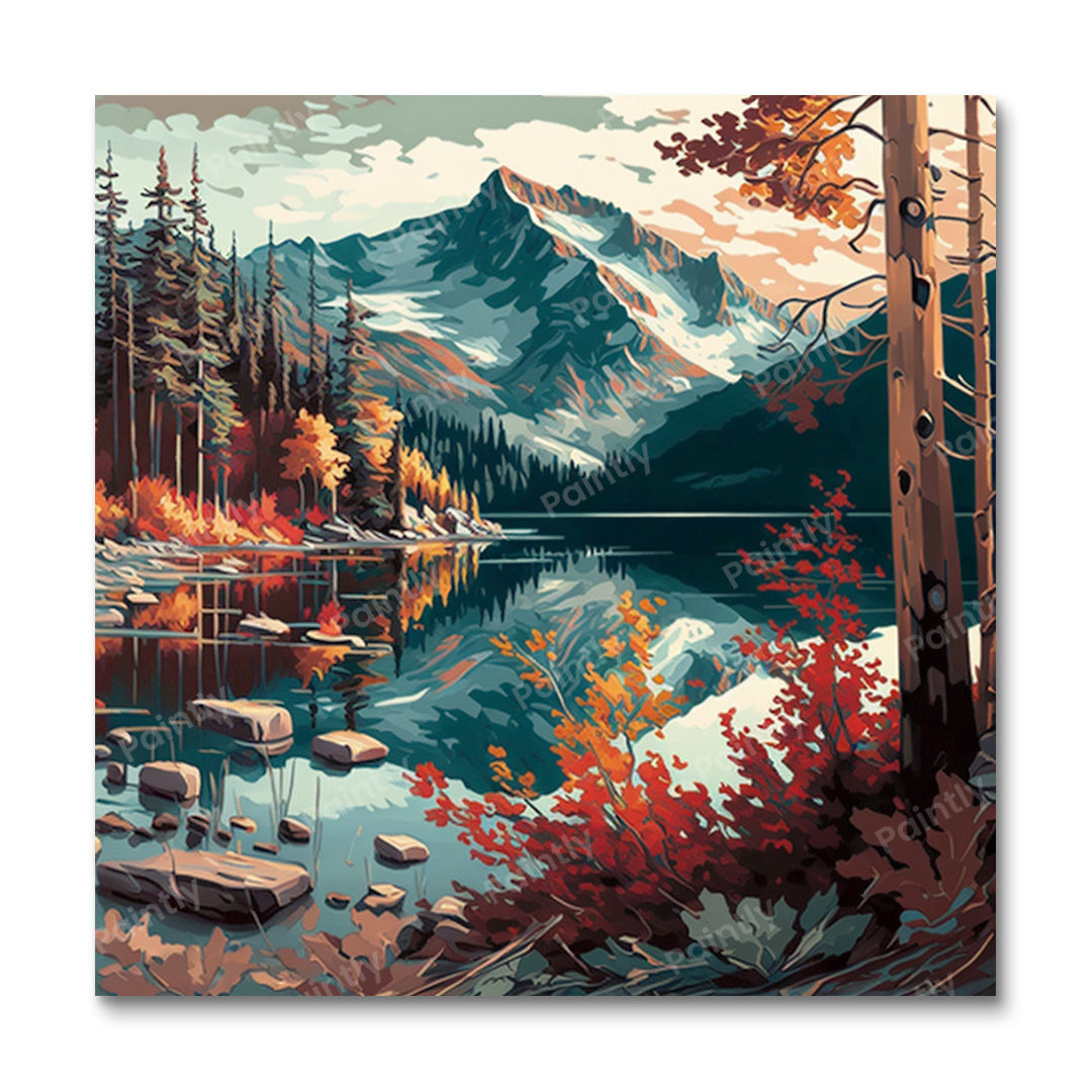 Tranquil Oasis (Diamond Painting)