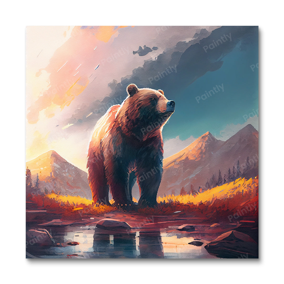 Bear Necessities II (Paint by Numbers)