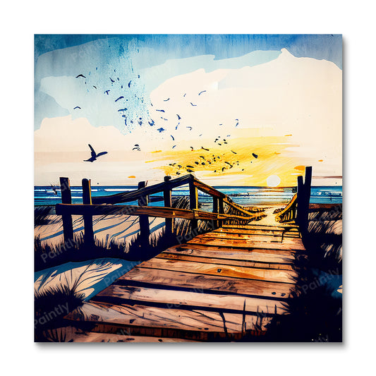 Euphoria Boardwalk II (Paint by Numbers)