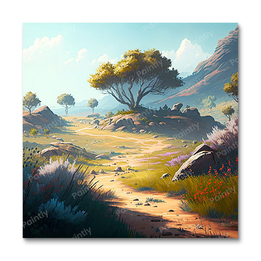 Open Plains (Paint by Numbers)