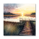 Marshy Boardwalk III (Paint by Numbers)