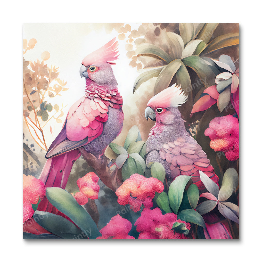 Galah Cockatoos I (Wall Art)