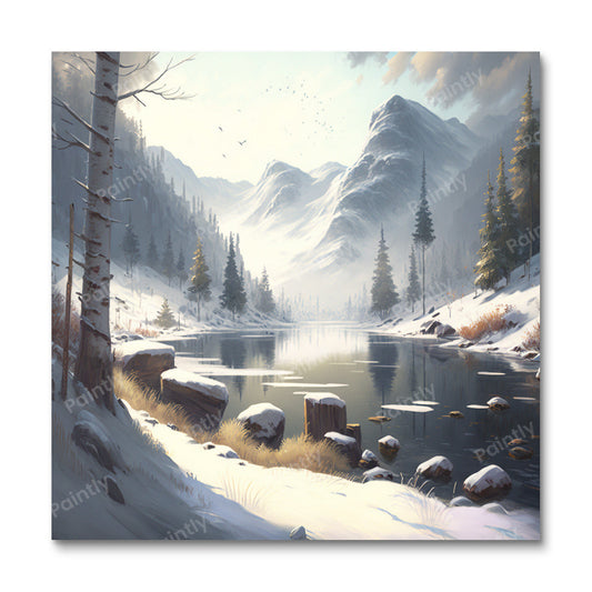 The Iced Meadows (Wall Art)