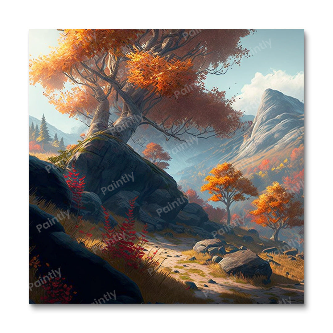 The Autumnal Tapestry (Diamond Painting)